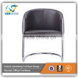 Modern Comfortable Cheap Price of Office Leather Metal Frame Single Sofa S419 thumbnail-1