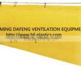 Strong Yellow PVC Tunnel Air Duct