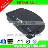 full hd hdmi switch 3X1