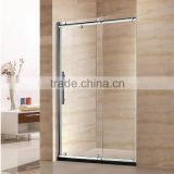 frameless clear glass sliding shower door screen D13