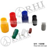 China cheap price pvc wire insulator cable lug end cap vinyl wire end cap