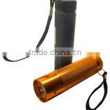 TE065 2015 Promotion Aluminum Zoom in and Out 9LED Flashlight With Lanyard thumbnail-1