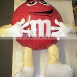 Advertising Promotion Inflatable Chocolate Bean
