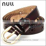 Chinese Long History Factory Supply Full Grain Woman Leather Belt