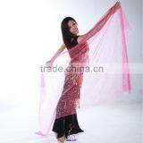 SWEGAL Wholesale Belly Dance Silk Veils Belly Dance Fan Veils SGBDD13016 thumbnail-2