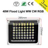 48*1w Led Floodlight White RGB IR RF DMX512 ce Rohs 3 Years Warranty