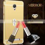 Samco Luxury Air Aluminum Metal Bumper Detachable + Mirror Hard Back Case, 2 in 1 Ultra Thin for Vivo Y28 Mobile Phone Cover thumbnail-3