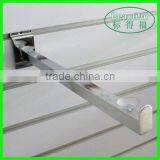 Upright Metal Shelf Slatwall Support Brackets With Suction Cup Fit on Slatwall Glass Holder
