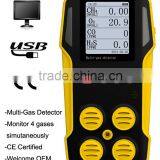 Multi Combustible Gas Detector, Multi Toxic Gas Alarm