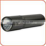 LuckySun E6 300lm R5 Waterproof IPX7 18650 Rechargeable Battery Flashlights for Outdoor Camping thumbnail-1