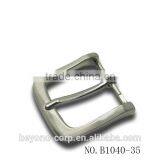 Rounded Men's 35mm Nickel Polishing Classic Alloy Pin Buckle