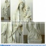 For sale carving white marble granite stone virgin mary statue