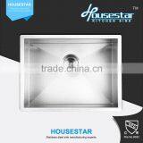 2016 New Design Undermount Stainless Steel Single Handamde Kitchen Sink thumbnail-1