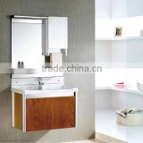 Sanitary ware wholesale wall bathroom Solid Wood modern cabinet