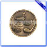 Wholesale Souvenir Zinc Alloy Antique Gold 3D Medal thumbnail-4