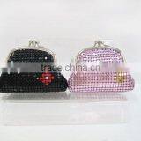 Exquisite sales promotional metal mesh coin purse