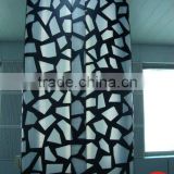 Decorative perforated false aluminum wall decoration