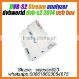 DVB-S2 HD 2104 USB BOX Dvbworld Dvb-s2 hd Stream Analyzer for Satelliter Receiver
