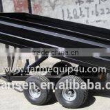 4Wheel Dump Trailer With Hydraulic Power Unit,self-dump Trailer,single Axle Trailer thumbnail-5