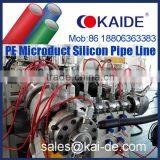 HDPE PE Micro Duct Silicone Pipe Equipment Plant/Extrusion Machine Line