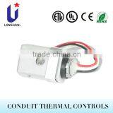 UL Listed Thermal Type Wire-in Photo Control With Photoelectric Switch For Corridor Lighting