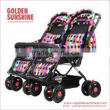 Twins Baby Pram With Front Wheels Shocking Proof