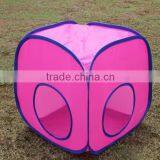 Pink pet tent