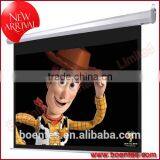 Wall&Ceiling Remote Control Electrical Projection Screen for 1:1 4:3 16:9 Projection Screen thumbnail-4