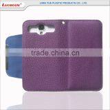 Litchi Pattern Universal Mobile Phone Diary Case Cover thumbnail-4