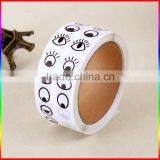 Cartoon Eyes Deisgn Decoration Stickers in Roll thumbnail-1