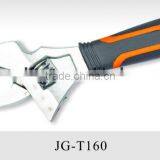 Adjustable Wrench With 2-Color Rubber Handle thumbnail-1