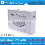 Embedded Fanless Ordenador PC Con Procesador Intel i5 2 * COM 4 * USB3.0 thumbnail-6