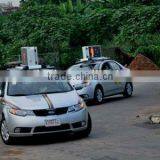 Wholesale Express Moving Advertising p6 Wireless Taxi Roof Top Advertising Digital Led Taxi Advertising Roof Top