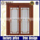Design Customized Heatproof Interior Wooden Glass Sliding Doors thumbnail-3
