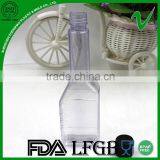 Transparent High Quality Popular Fancy Oil Plastic Bottle With Screw Cap thumbnail-5