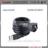 8 Pin Female Male USB3.0 Solder Connector Micro USB Connector thumbnail-3