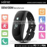 Digital Low Energy Smart Bracelet Bluetooth 3D Pedometer With Optical Heart Rate Monitor