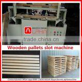 High Quality Single Slot Wood Pallet Notching Machine thumbnail-3