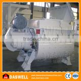 electric fixed continuous concrete mixer machine with hydraulic hopper