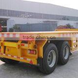 Container Cargo 20ft Flatbed Trailer 2 Axle