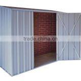 Flat Roof Garden Shed to Storage Wood thumbnail-2