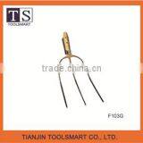 Garden Tools Three Prong Steel Fork thumbnail-1