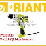 New Design! Popular Item Professional 7.2V / 10.8V Li-ion Battery Cordless Drill thumbnail-1