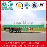 Chinese OEM Utility Sidewall Semi Trailer with Rear Door for sale