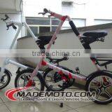 Aluminum Frame Single Speed Gears 50" Mini Folding Bicycle Folding Bike Foldable Bike thumbnail-2