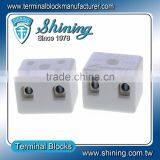 TC-202-A High Temperature 20A 2 Way Electric Ceramic Terminal thumbnail-3
