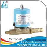 China Manufacturer BONA Brass Solenoid Valve for Tig Welding Machine 8mm*6.5mm Tube Connector With NutVZCT thumbnail-1