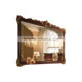 Luxury Solid Wood Wooden and Golden Color Three Door Wine Cabinet/Living Room Classic Display Cabinet(MOQ=1 SET) thumbnail-2