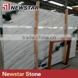 Price Bookmatched Slabs White Marble With Black Veins thumbnail-1
