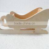2016 Wooden Christmas Sleigh Decoration thumbnail-2
